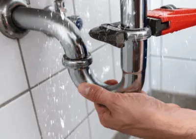 NYC Plumbing in the bathroom of business